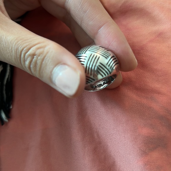 New Ferragamo large sterling silver ring - Picture 5 of 7